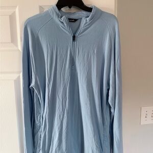 Travis Mathew Light Blue Men's Zip-Up Sweater